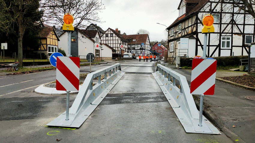 Not-Sanierung: Ortsdurchfahrt Edermünde-Grifte wieder frei