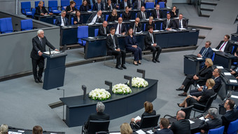 Steinmeier fordert Festhalten an Lehren aus der NS-Diktatur