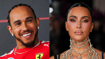 Kim Kardashian und Lewis Hamilton beim Fahrrad fahren in NYC