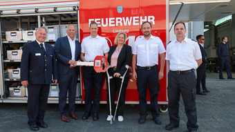 Neue Ausrüstung für Hessens Katastrophenschutz - Übergabe in Wetzlar