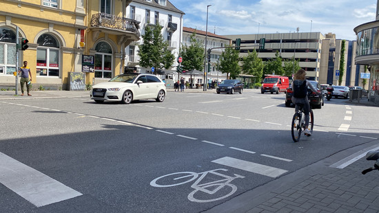 Gießener Anlagenring für Autos wieder komplett frei ab Montag