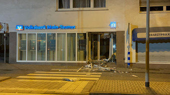 Lauter Knall in der Nacht: Geldautomat in Eppstein gesprengt