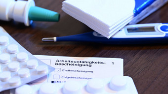 DAK meldet leichten Rückgang bei Krankmeldungen