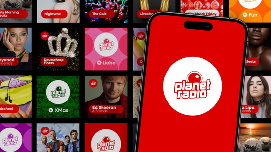 live hören - planet radio und alle Channels