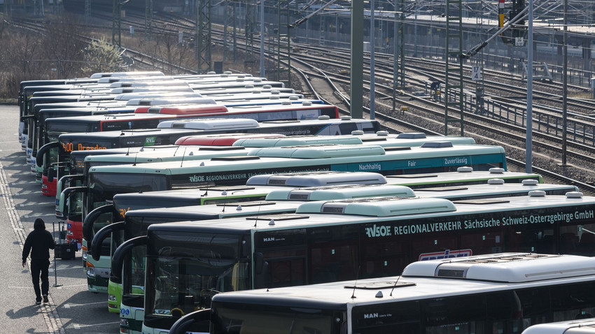 Verdi ruft zu ÖPNV-Warnstreiks in mehreren Bundesländern auf