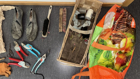 Foto-Fahndung in Darmstadt: Wem gehören diese Gartengeräte?