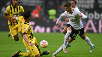 Bundesliga: Eintracht Frankfurt verliert 1:2 gegen Borussia