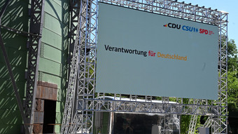 CDU, CSU und SPD besiegeln Koalitionsvertrag