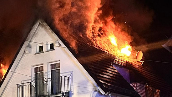 Brand in Weilmünster: Feuer richtet hohen Sachschaden an