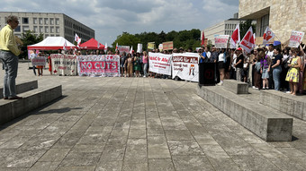 Massive Kürzungen an Hessens Hochschulen? Landesweite Protest-Aktionen
