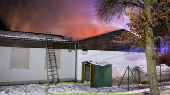 Hoher Schaden: Feuer im Dorfgemeinschaftshaus in Wildeck