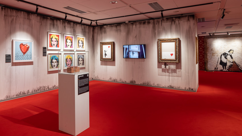 House of Banksy Ausstellung in Hanau