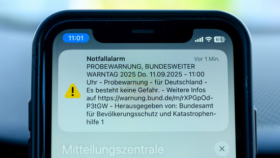 Bundesweiter Warntag in Hessen ohne größere Störungen