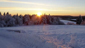 Winterwetter in Hessen: Kälterekord in der Rhön gemessen