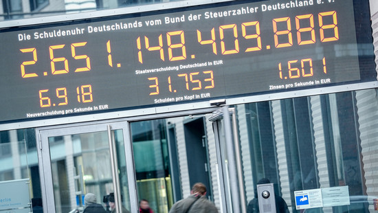 Öffentliche Schulden in Deutschland auf Rekordhöhe