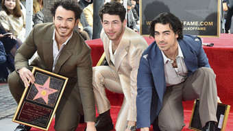 jonas brothers: auf dem 'walk of fame' verewigt