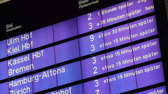Viele ICE-Verspätungen wegen Bahn-Bauarbeiten in Baden-Württemberg