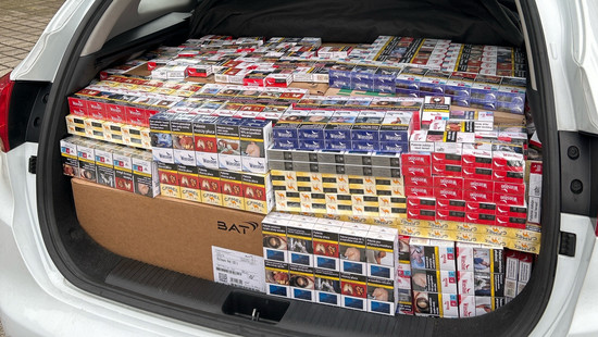 Gießener Zoll: 83.600 unversteuerte Zigaretten bei Bad Hersfeld