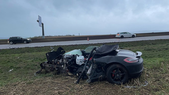 Vollsperrung auf A5 bei Ober-Mörlen aufgehoben: Gasleck gestopft