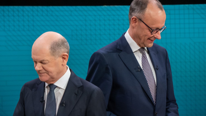 Hartes TV-Duell von Scholz und Merz - So lief der Schlagabtausch