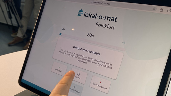 Lokal-o-mat zur Kommunalwahl 2026 in vier hessischen Städten