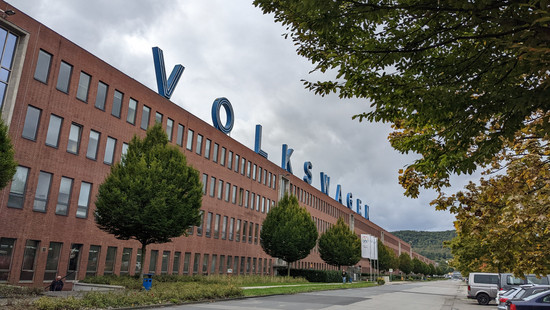 Wegen Sparkurs bei VW: Protestaktion in Baunatal