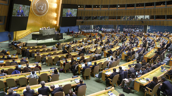 UN-Vollversammlung: Resolution für heute Abend geplant
