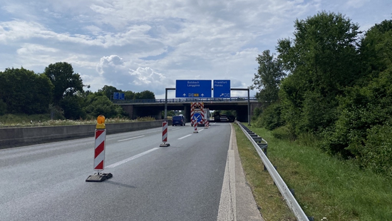 Sperrungen am Gießener Südkreuz: Teile der Strecke heute wieder frei
