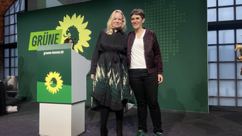 Lührmann und Frank bilden neues Führungsduo bei Hessens Grünen