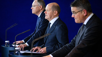 Thema Migration beim Treffen der Länder mit Kanzler Scholz