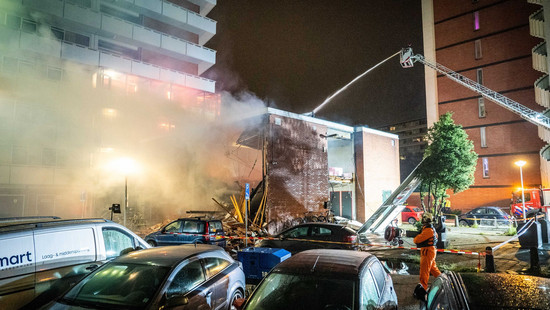 Explosion in Amsterdam Spur führt nach Deutschland