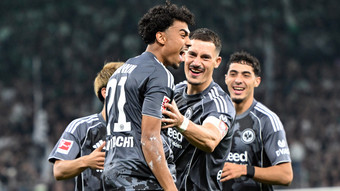Eintracht Frankfurt mit 6:4-Sieg bei Borussia Mönchengladbach