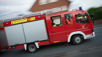 Vier Verletzte nach Brand eines Mehrfamilienhauses in Gießen