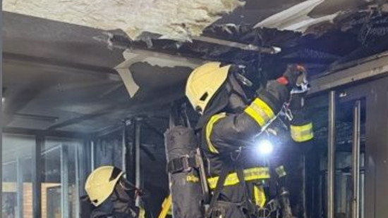 Brand mit hohem Schaden an Grundschule in Kassel