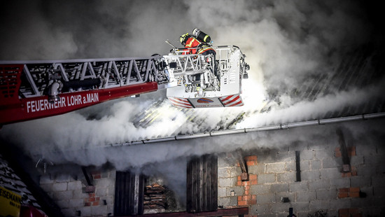 20 Tiere tot: Tragischer Scheunenbrand in Unterfranken