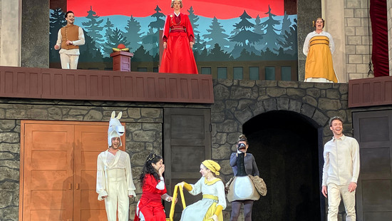 Vandalismus in Halle der Brüder-Grimm-Festspiele in Hanau