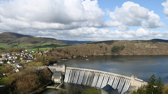 Edersee Tiefstand: Schifffahrt gefährdet Tourismus