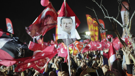 Kundgebung in Frankfurt für Demokratie in der Türkei