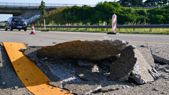 Hitzeschäden: A5 bei Hirschberg wird voll gesperrt