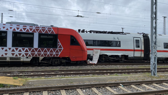 Nach Zug-Kollision in Worms - Bahnverkehr läuft wieder