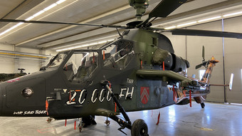 Hubschrauber-Piloten der Bundeswehr aus Fritzlar üben Nachtflüge