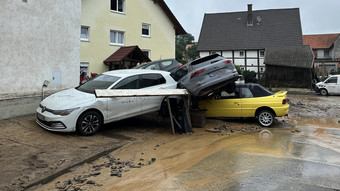 Unwetter im Kreis Kassel: Innenminister stellt Hilfen in Aussicht