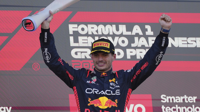 Formel 1: WM-Titel für Red Bull bei Verstappen-Sieg in Japan