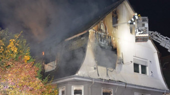 Feuer-Drama in Herborn: Verpuffung in Holzofen war Ursache
