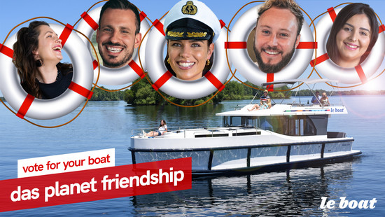 planet friendship: hausboot-urlaub mit deinen freunden gewinnen