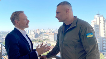 Ukraine-Besuch & Hilfe-Zusage: Finanzminister Lindner zu Gast in Kiew