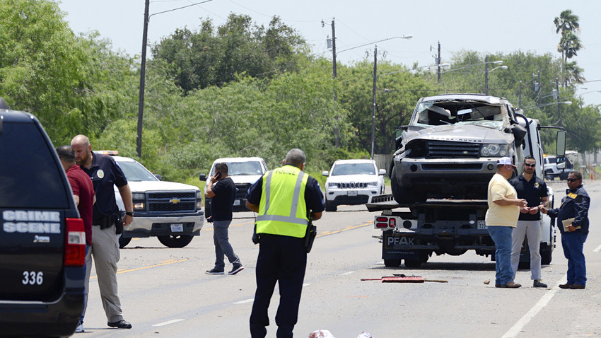 Geländewagen rast in Texas in Menschenmenge und tötet sieben Menschen