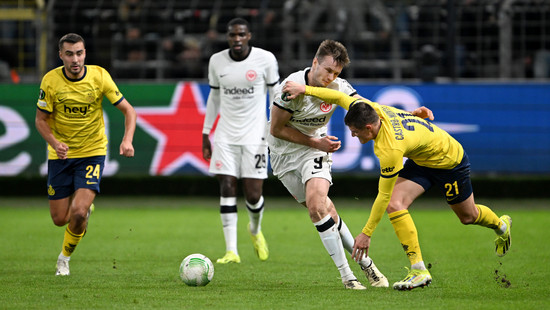 Eintracht gibt Sieg gegen Saint Gilloise aus der Hand