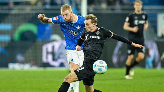 Viel Kampf, aber keine Tore: Darmstadt 98 trennt sich von Mü