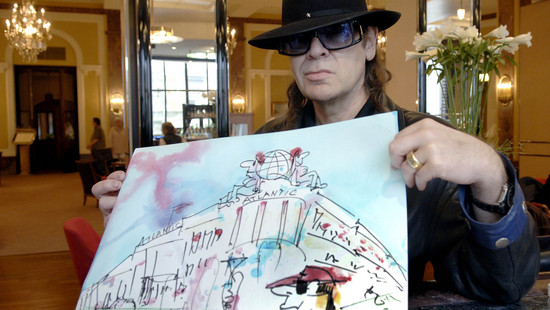 Keine Panik wegen Renovierung: Udo Lindenberg bleibt im Hotel Atlantic